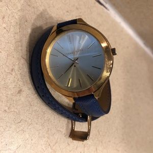 Michael Kors double wrap watch